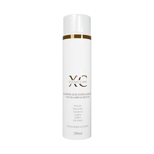 Shampoo Gegen Haarausfall 200ml - Gegen Haarausfall Frauen mit Patentierten Inhaltsstoffen und Vitaminen - Haarwachstum Shampoo ohne SLS- und SLES-frei Shampoo Gegen Haarausfall 200ml - Gegen Haarausfall Frauen mit Patentierten Inhaltsstoffen und Vitaminen - Haarwachstum Shampoo ohne SLS- und SLES-frei von XTENSE CODE