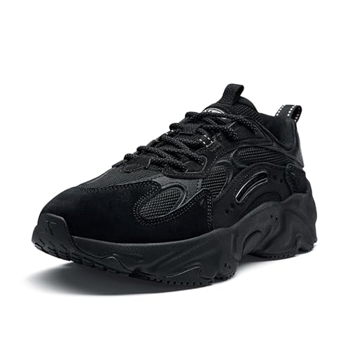 XTEP Free Flow 2.0 Damen Casual Schuhe Sommer Mode Mesh Atmungsaktive Outdoor-Sportschuhe Schwarz Size 36 von XTEP