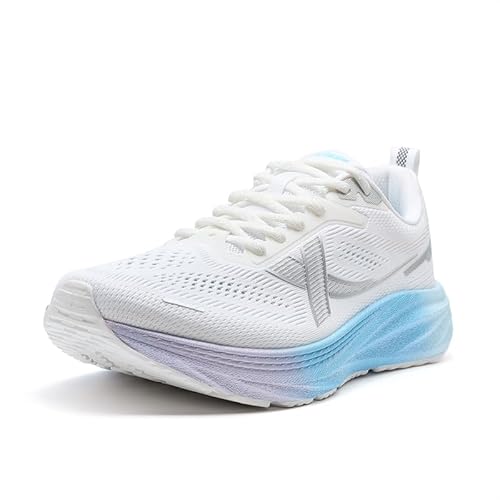 XTEP Herren Laufschuhe Sportschuhe Marathon-Trainingsschuhe mit Rückprallfähigkeit Abriebfestigkeit Bodenhaftung Reißfestigkeit Weite H von XTEP