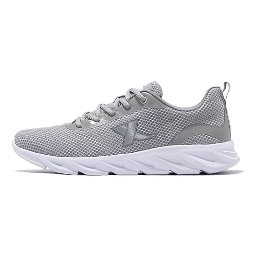 XTEP Herrenschuhe Sportsschuhe Sommer Freizeit Laufschuhe Atmungsaktive Stoßdämpfung Mesh-Schuhe Grau Size 40 XTEP Herrenschuhe Sportsschuhe Sommer Freizeit Laufschuhe Atmungsaktive Stoßdämpfung Mesh-Schuhe Grau Size 40 von XTEP