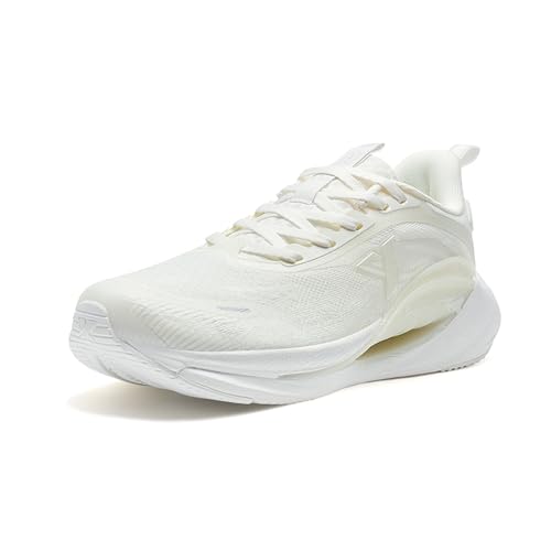 XTEP Wasserstoff Wind 7.0 Herren Stoßdämpfer rutschfeste Niedrige Knöchel Laufschuhe Segel weiß Size 42 von XTEP