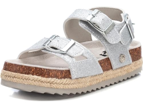 XTI KIDS 150833 Flache Sandale, Silber, 32 EU von XTI