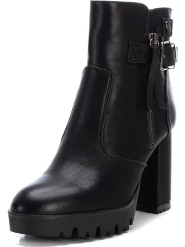 XTI 140650 Damen Stiefeletten, Schwarz, 40 EU von XTI