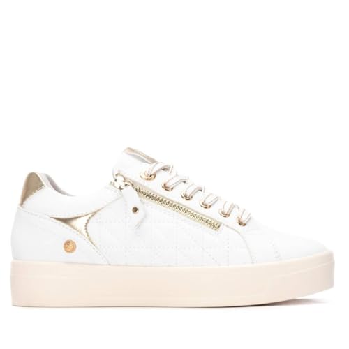 XTI - Slipper Damen Weiß - Bequeme und vielseitige Schuhe - Casual Mode - Modell 14441301 (Größe 39) von XTI