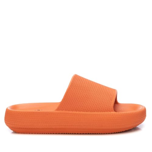 XTI - Flip Flops Damen Orange - Bequeme und vielseitige Schuhe - Casual Mode - Modell 04448903 (Größe 40) von XTI