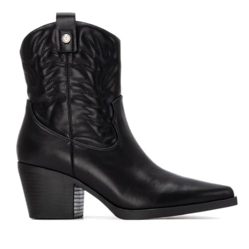 XTI - Camper Boots Damen Schwarz - Bequeme und vielseitige Schuhe - Casual Mode - Modell 14430501 (Größe 41) von XTI