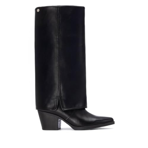 XTI - Camper Boots Damen Schwarz - Bequeme und vielseitige Schuhe - Casual Mode - Modell 14471701 (Größe 40) von XTI