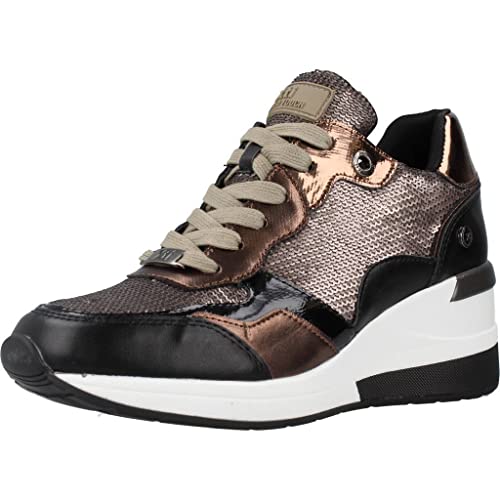 XTI Damen 140334 Sneaker, Taupe, 38 EU von XTI