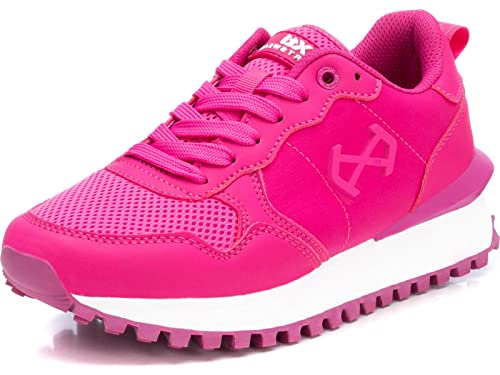 XTI Damen 141399 Sneaker, Fuchsia, 39 EU von XTI