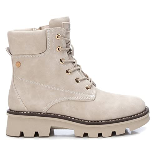 XTI Damen 141959 Stiefeletten, beige, 36 EU von XTI