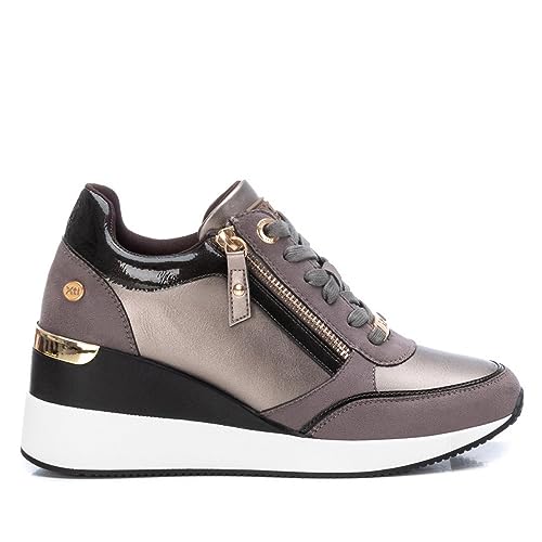 XTI Damen 141990 Sneaker, Bleifarben, 41 EU von XTI