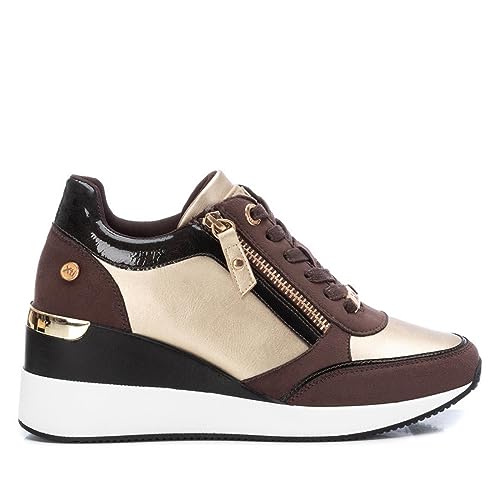 XTI Damen 141990 Sneaker, Bronze, 39 EU von XTI