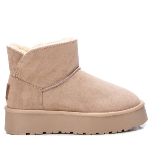 XTI Damen 14219702 Stiefeletten, Beige, Größe 46, 36 EU von XTI