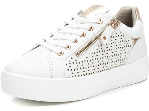 XTI Damen 142229 Sneaker, weiß, 36 EU von XTI