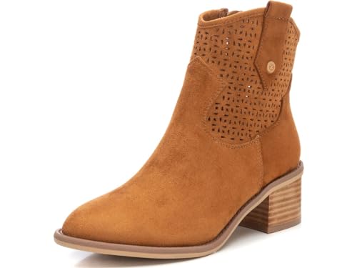 XTI Damen 142259 Stiefelette, Camel, 40 EU von XTI