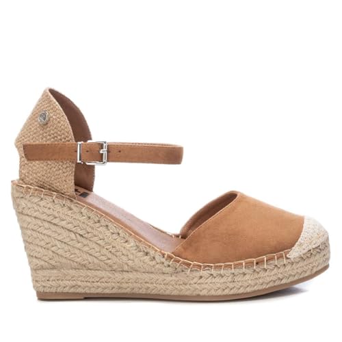 XTI Damen 14238201 Espadrilles, Camel 58, 38 EU von XTI
