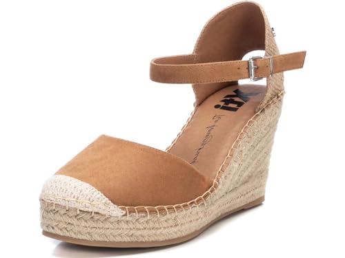 XTI Damen 142382 Espadrilles, Camel, 39 EU von XTI