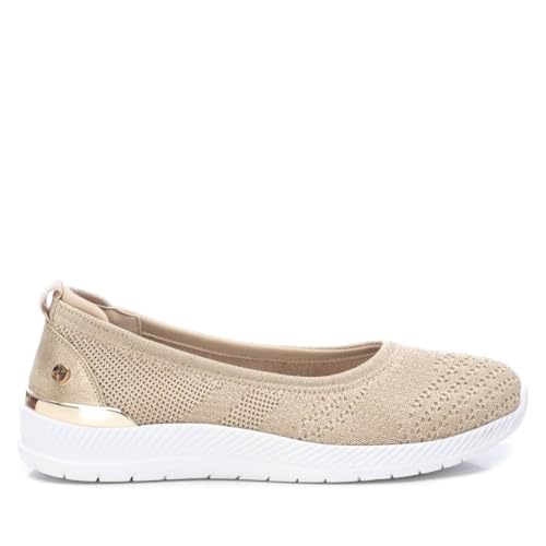 XTI Damen 14238801 Ballerinas, Beige 74, 36 EU XTI Damen 14238801 Ballerinas, Beige 74, 36 EU von XTI