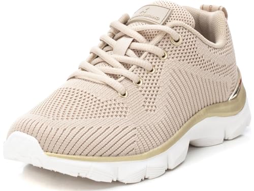 XTI Damen 142452 Sneaker, beige, 38 EU von XTI