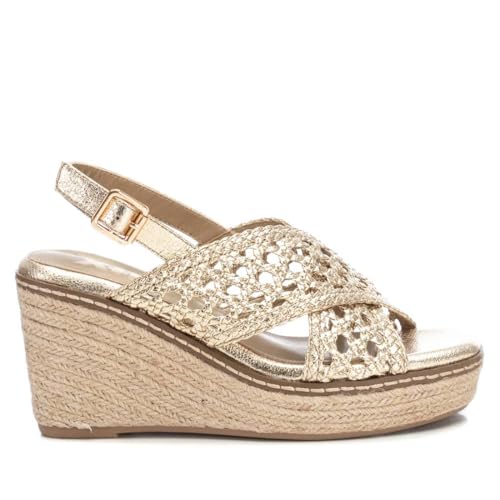 XTI Damen 142746 Keilsandale, Gold, 40 EU XTI Damen 142746 Keilsandale, Gold, 40 EU von XTI