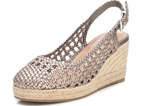 XTI Damen 142892 Keilsandale, Bleifarben, 41 EU von XTI