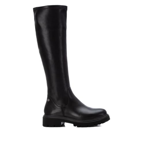 XTI Damen 143298 Oxford-Stiefel, Schwarz, 39 EU von XTI