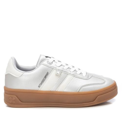 XTI Damen 143645 Sneaker, Silber, 39 EU XTI Damen 143645 Sneaker, Silber, 39 EU von XTI