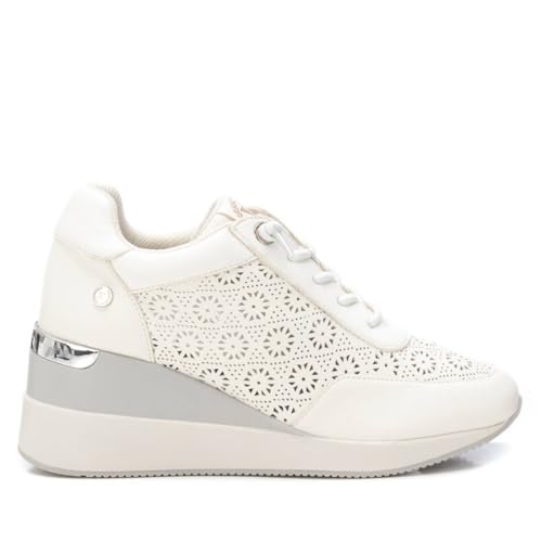 XTI Damen 143776 Sneaker, weiß, 37 EU XTI Damen 143776 Sneaker, weiß, 37 EU von XTI