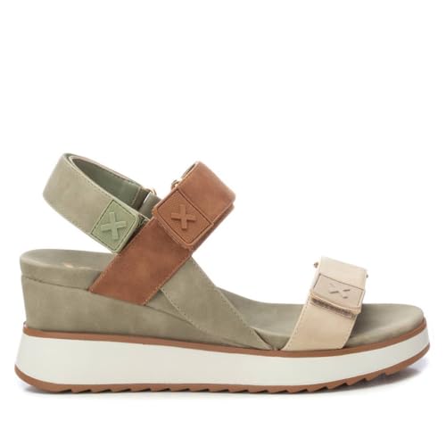 XTI - Sandalen Damen Khaki - Bequeme und vielseitige Schuhe - Casual Mode - Modell 14384806 (Größe 40) XTI - Sandalen Damen Khaki - Bequeme und vielseitige Schuhe - Casual Mode - Modell 14384806 (Größe 40) von XTI
