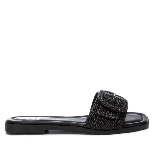 XTI Damen 143861 Sandale, Schwarz, 37 EU XTI Damen 143861 Sandale, Schwarz, 37 EU von XTI