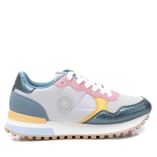 XTI Damen 144062 Sneaker, Jeans 98, 37 EU XTI Damen 144062 Sneaker, Jeans 98, 37 EU von XTI