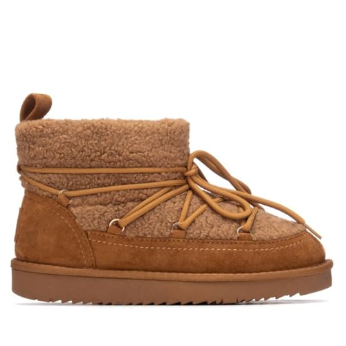 XTI Damen 144728 Stiefel, Camel, 36 EU von XTI