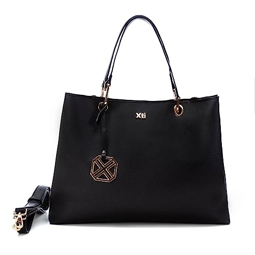 XTI Damen 184205 Schultertasche, Schwarz von XTI