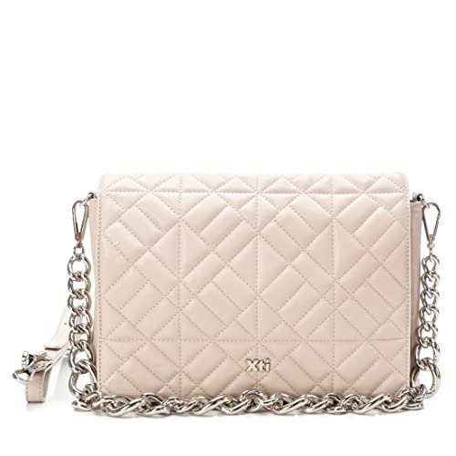 XTI Damen 185028 Schultertasche, beige von XTI