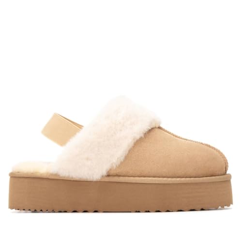XTI Damen Slipper flach 14444001 von XTI
