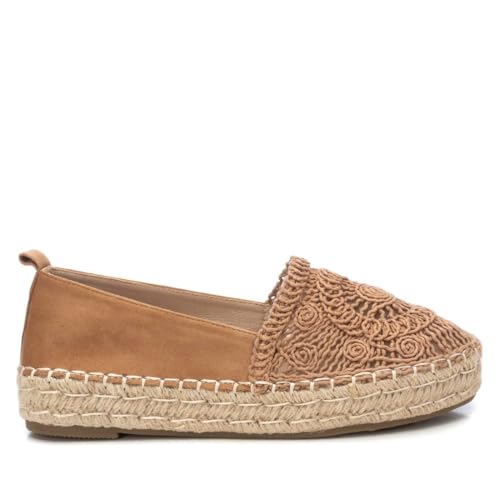 XTI - Espadrilles Damen Beige - Bequeme und vielseitige Schuhe - Casual Mode - Modell 14387003 (Größe 40) von XTI