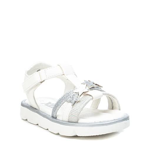 XTI Flache Sandale, Weiß 58004, 35 EU von XTI