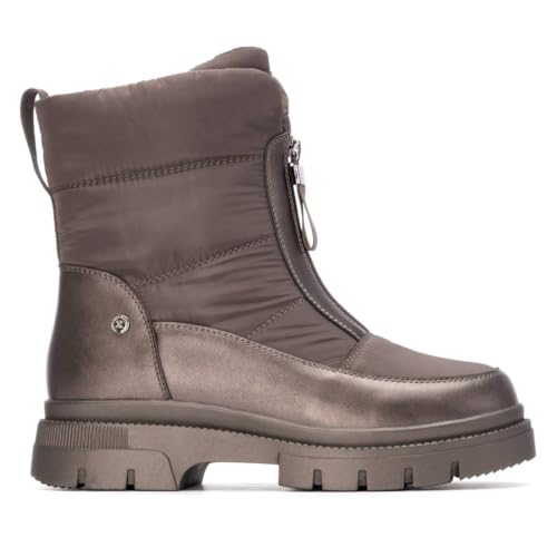 XTI - Freizeitstiefeletten Damen Bronze - Bequeme und vielseitige Schuhe - Casual Mode - Modell 14444902 (Größe 36) von XTI