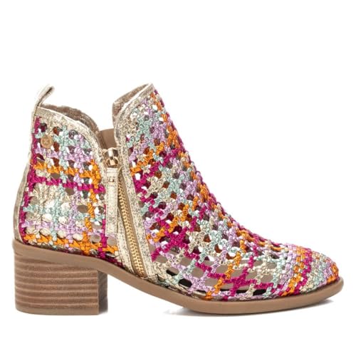 XTI - Freizeitstiefeletten Damen Fuchsia - Bequeme und vielseitige Schuhe - Casual Mode - Modell 14396301 (Größe 40) von XTI
