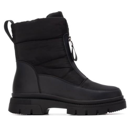 XTI - Freizeitstiefeletten Damen Schwarz - Bequeme und vielseitige Schuhe - Casual Mode - Modell 14444901 (Größe 40) von XTI