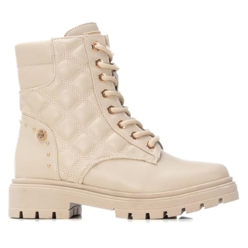XTI - Freizeitstiefeletten Mädchen Beige - Bequeme und vielseitige Schuhe - Casual Mode - Modell 15133202 (Größe 33) von XTI