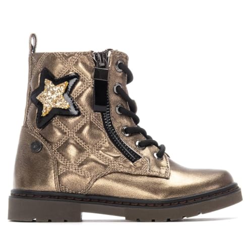 XTI - Freizeitstiefeletten Mädchen Bronze - Bequeme und vielseitige Schuhe - Casual Mode - Modell 15132802 (Größe 30) von XTI