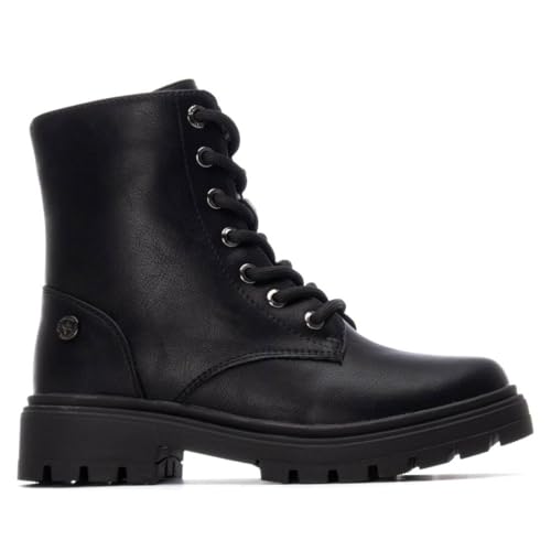 XTI - Freizeitstiefeletten Mädchen Schwarz - Bequeme und vielseitige Schuhe - Casual Mode - Modell 15133101 (Größe 36) von XTI