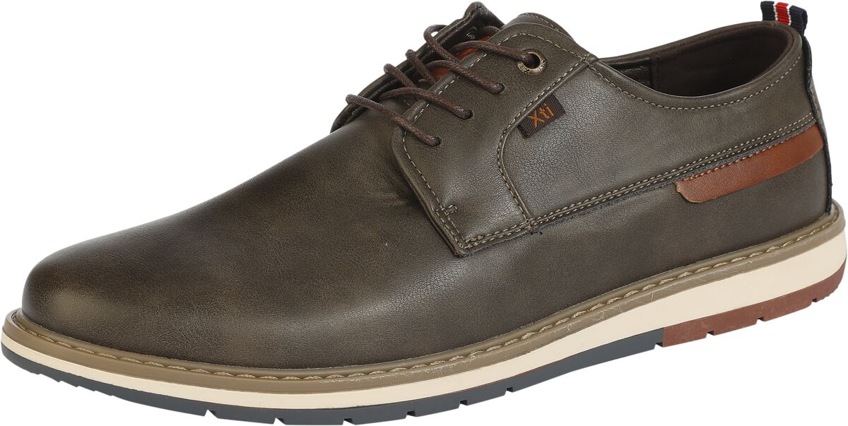 XTI Halbschuh - Marron Classic Vegan - EU40 bis EU44 - für Männer - Größe EU41 - maroon von XTI