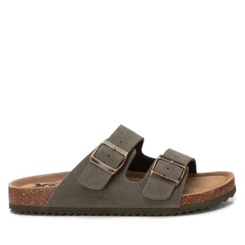 XTI - Sandalen Herren Khaki - Bequeme und vielseitige Schuhe - Casual Mode - Modell 14404004 (Größe 44) von XTI