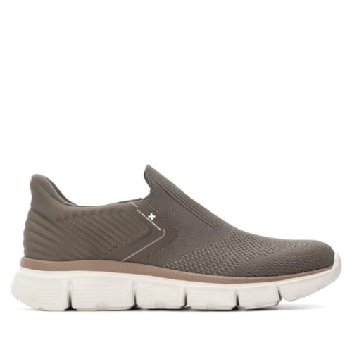 XTI - Slipper Herren Khaki - Bequeme und vielseitige Schuhe - Casual Mode - Modell 14456601 (Größe 41) von XTI