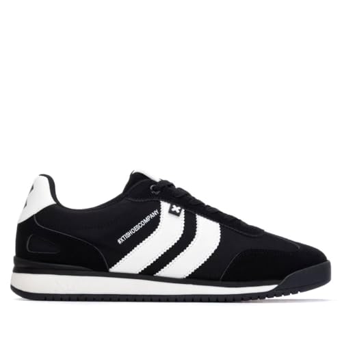 XTI - Slipper Herren Schwarz - Bequeme und vielseitige Schuhe - Casual Mode - Modell 14458303 (Größe 42) von XTI