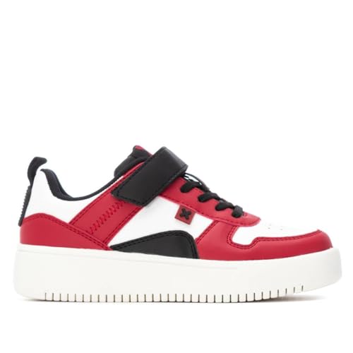 XTI - Slipper Junge Rot - Bequeme und vielseitige Schuhe - Casual Mode - Modell 15134901 (Größe 35) von XTI