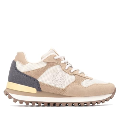 XTI - Slipper Mädchen Beige - Bequeme und vielseitige Schuhe - Casual Mode - Modell 15131202 (Größe 33) von XTI