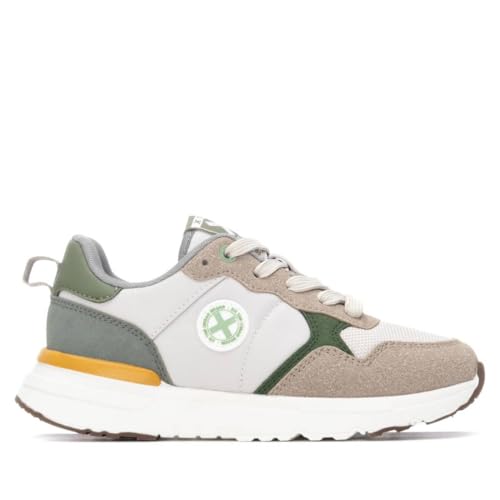 XTI - Slipper Mädchen Khaki - Bequeme und vielseitige Schuhe - Casual Mode - Modell 15131803 (Größe 32) von XTI